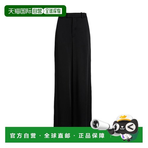 1h可退 潮奢 Saint Laurent 圣罗兰 女士 高腰休闲裤 735726Y3G36