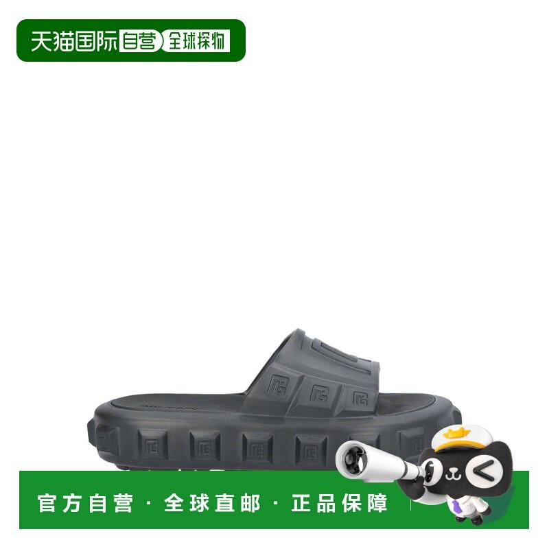 1h可退 潮奢 Balmain 巴尔曼 男士 凉鞋 black黑色 舒适时尚,流行男鞋,其他凉鞋,淘宝优惠券,粉丝福利购,淘宝优惠卷