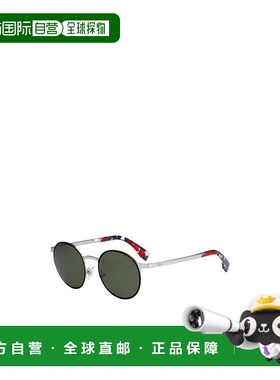 FENDI 女士眼镜 FF0090SD41 AW2021 黑色太阳镜
