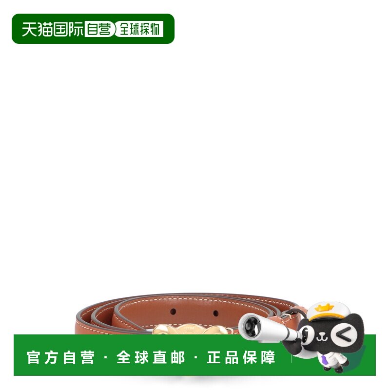 CELINE 女士腰带 45AX63A7804LU CO 棕色 TRIOMPHE小号皮带图片
