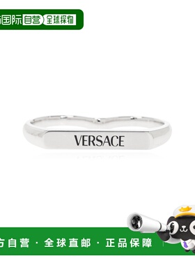 VERSACE 男士戒指 10196621A006383J030 SS2025 银色