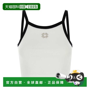 女士T恤 棉质短款 BW70EPG1Y0100 白色 背心 AW2024 GIVENCHY