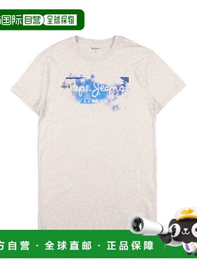 1h可退 潮奢 Pepe Jeans 男童 T恤童装 grey灰色 舒适时尚