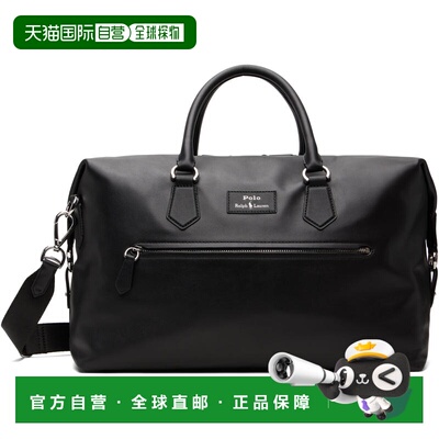 潮奢 Polo Ralph Lauren Polo 拉夫 劳伦 男士 黑色 Smooth Leath