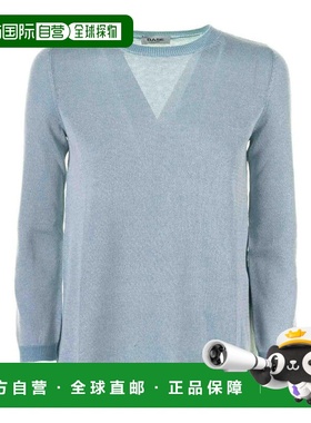 BASE. 女士T恤 B7288496320 AW2024 浅蓝色 Long-sleeved T-shirt