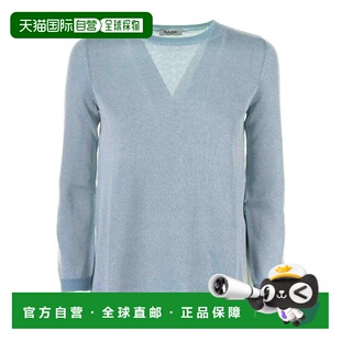 AW2024 浅蓝色 Long BASE. B7288496320 sleeved shirt 女士T恤