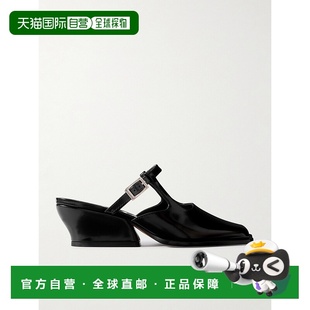 罗意威 LOEWE 女士 Onda LOND379X05 1h可退 皮质凉拖 潮奢