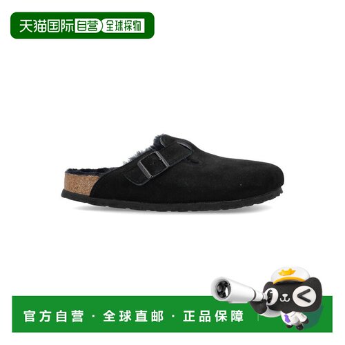 BIRKENSTOCK 男士拖鞋 24A259883BLACK AW2024 黑色半拖