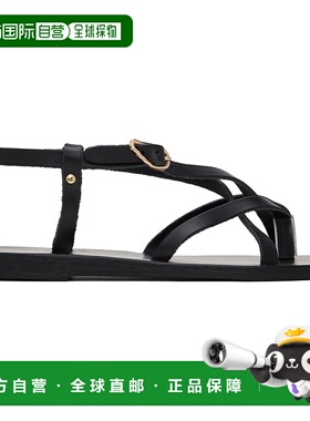 1h可退 潮奢 Ancient Greek Sandals 女士 黑色 Semele 凉鞋 1057