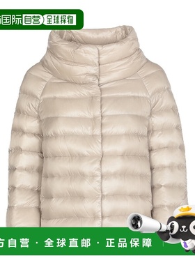 HERNO 女士外套 PI0046DIC12017Z9402 CO 灰色 长袖绗缝羽绒服