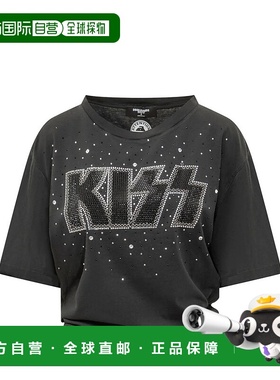 DSQUARED2 女士T恤 S72GD0611D20035900 CO 黑色