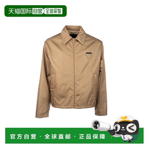 PRADA 男士夹克 SGD1111WQ8F034X SS2026 灰色 GIUBBINI