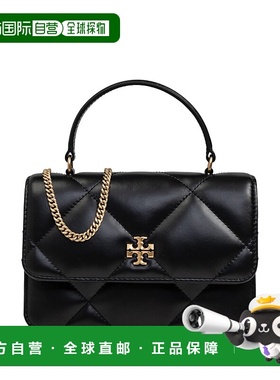 TORY BURCH 女士钱包 158326001 AW2025 黑色 'Kira Diamond Quil