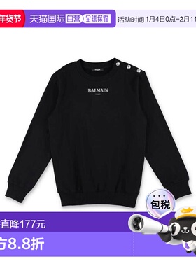 BALMAIN 男童针织衫 BV4Q10Z1753930BC AW2024 黑色