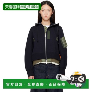 Sweat 连 Sacai Twill Nylon Sponge 海军蓝 女士 潮奢 1h可退