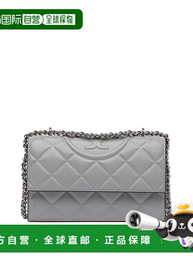 TORY BURCH 女士单肩包 164800021 CO 灰色 Fleming Small Conver
