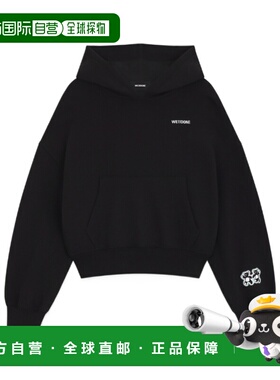 WE11DONE 男士卫衣 WDTH025841UBK SS2025 黑色 长袖卫衣