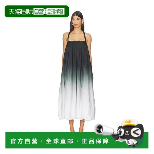 NORMA KAMALI 诺玛 卡玛丽 女士 To Midcalf 吊带泡泡连衣裙 ST22