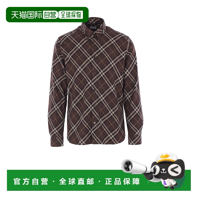 1h可退 BURBERRY 男士衬衫 8115498B2412 AW2025 花色 Burberry S