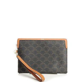 SS2026 香港直邮CELINE 女士单肩包 10J503I9104LU Pouches 棕色