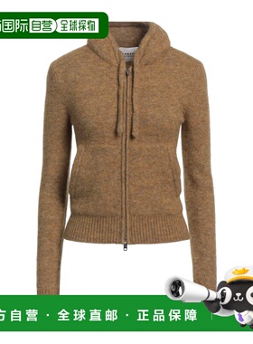 潮奢 ISABEL MARANT 女士 拉链毛衣 yellow黄色 舒适时尚针织开衫