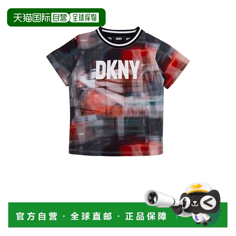 1h可退 潮奢 Dkny 唐可娜儿 女童 T恤童装 D25E68Z40