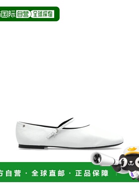 TORY BURCH 女士芭蕾乐福鞋 1646820100 SS2025 白色 Leather bal