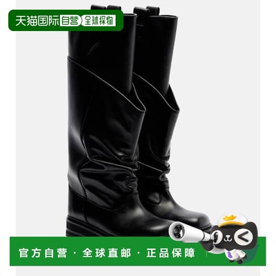 1h可退 潮奢 The Attico 女士 Passeggiata 皮质战地靴