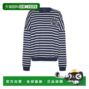 FH0JS215PD26SFL 针织衫 AW2025 蓝色 BALMAIN 条纹College 男士
