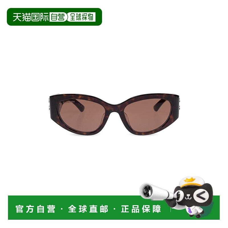 1h可退 BALENCIAGA 女士眼镜 773502T00397623 AW2024 棕色