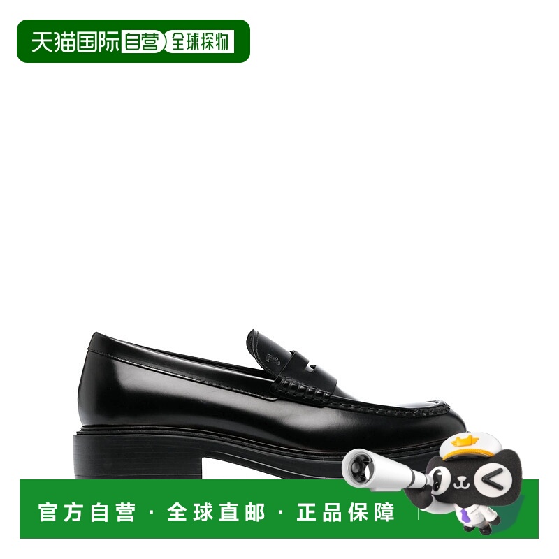 1h可退 TOD'S 男士商务正装鞋 XXM61K0AI40LYGB999 CO 黑色 MOCAS