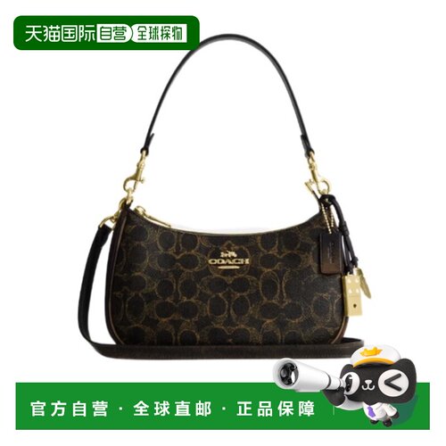 COACH 女士单肩包 CDY18IMBRN SS2026 花色 Teri 拉链单肩包蔻驰