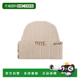 AW2025 MARNI CLZC0170Q0UFZ35100W20 帽子 花色针织帽 男士