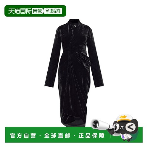 1h可退 RICK OWENS 女士连衣裙 RP02E4560V09 AW2025 黑色 ‘Shie