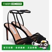 潮奢 AQUAZZURA 1h可退 女士 Voile 皮质露跟凉鞋