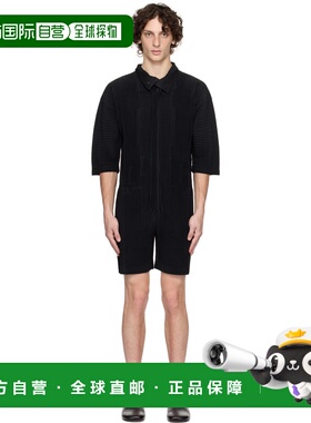 1h可退 潮奢 Homme Plisse Issey Miyake 男士 黑色 Pleats Botto