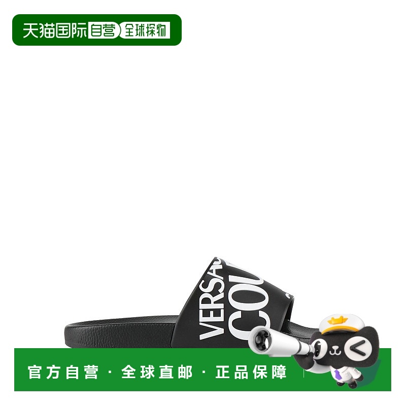 1h可退 潮奢 versace 范思哲 女士 凉鞋 black黑色 舒适时尚