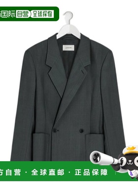 LEMAIRE 女士大衣 JA1085LF414BR446 AW2025 灰色 Double-breaste