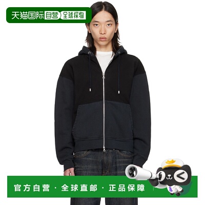 1h可退 潮奢 Our Legacy 男士 黑色 Rascal 连帽衫 M2256RP抓绒