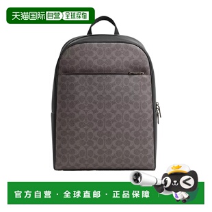 CAJ90QBYFT 双肩包 SS2025 花色 标志性帆布背包 COACH Owen 男士