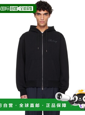 1h可退 潮奢 Burberry 巴宝莉 男士 黑色 Rory 连帽衫 8119184