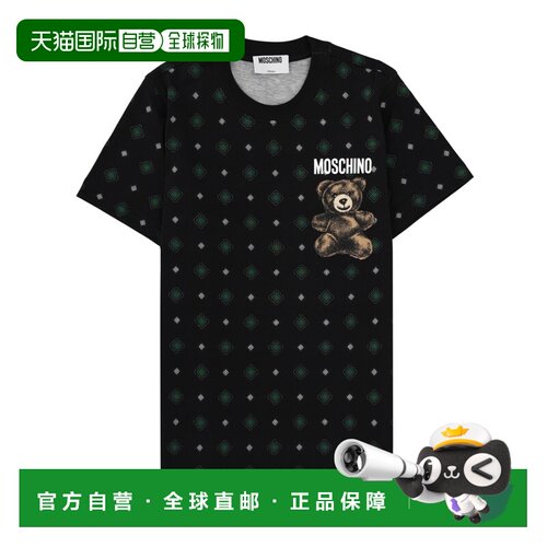MOSCHINO 女士T恤 071605412555 SS2026 黑色