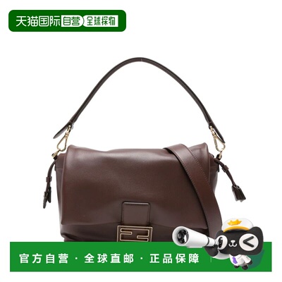 FENDI 女士斜挎包 8BR833AQ0DF1PPM SS2026 红色 中号 Mamma Bagu