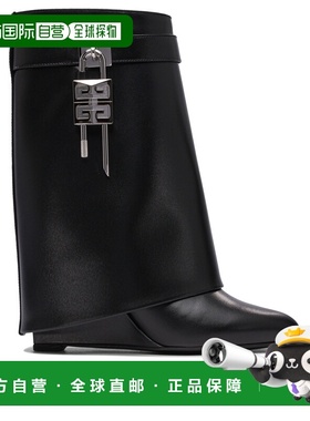 GIVENCHY 女士靴子 BE602RE147001BLACK AW2025 女靴黑色短靴