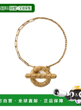 BURBERRY 女士项链 81205971 SS2026 金色 T字形手镯