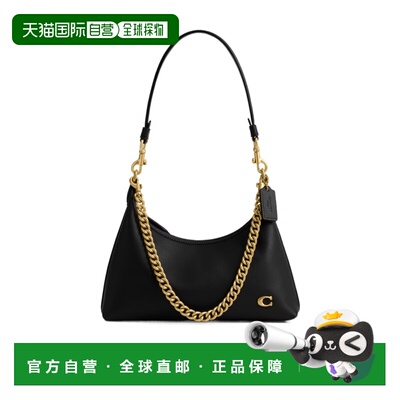 1h可退 COACH 女士单肩包 CDZ64B4BK SS2026 黑色 JULIET 25 单肩