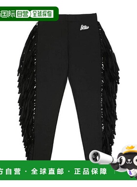 1h可退 MOSCHINO 女士休闲裤 W144980M3733C74 AW2022 黑色