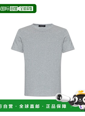 1h可退 TOM FORD 男士内裤 T4M0810400020 CO 灰色 T-shirt with