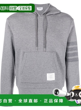 THOM BROWNE 男士卫衣 MJT390AJ0088055 SS2024 灰色帽衫