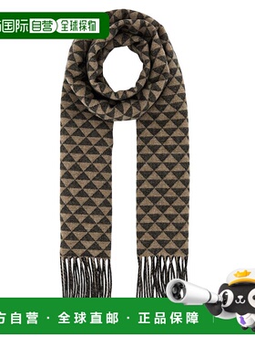 PRADA男士围巾2FS0562CONF03VB羊绒羊毛普拉达配饰